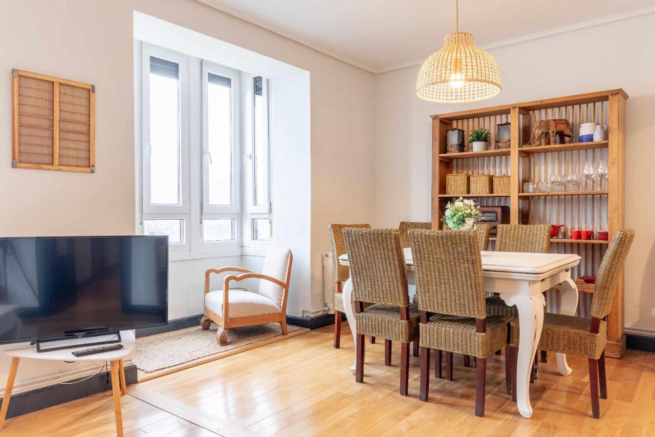 Apartamento Kuia Con Vistas Frontales A La Ria De Bilbao Cerca Del Metro Erandio Bagian luar foto
