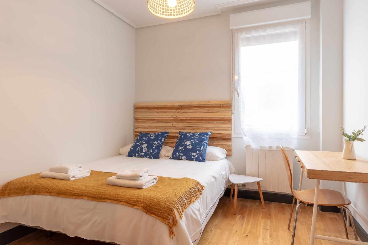 Apartamento Kuia Con Vistas Frontales A La Ria De Bilbao Cerca Del Metro Erandio Bagian luar foto