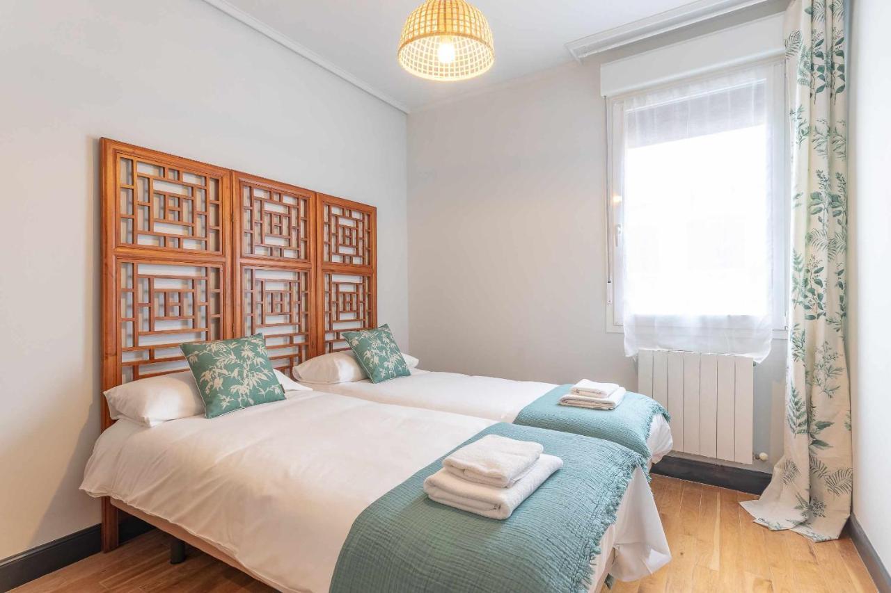 Apartamento Kuia Con Vistas Frontales A La Ria De Bilbao Cerca Del Metro Erandio Bagian luar foto